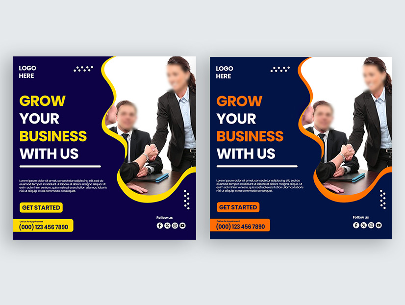 Free psd Corporate Banner Template Design